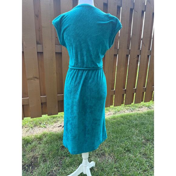 Vintage 1970's era Sporty Terry cloth Dress - Picture 4 of 6